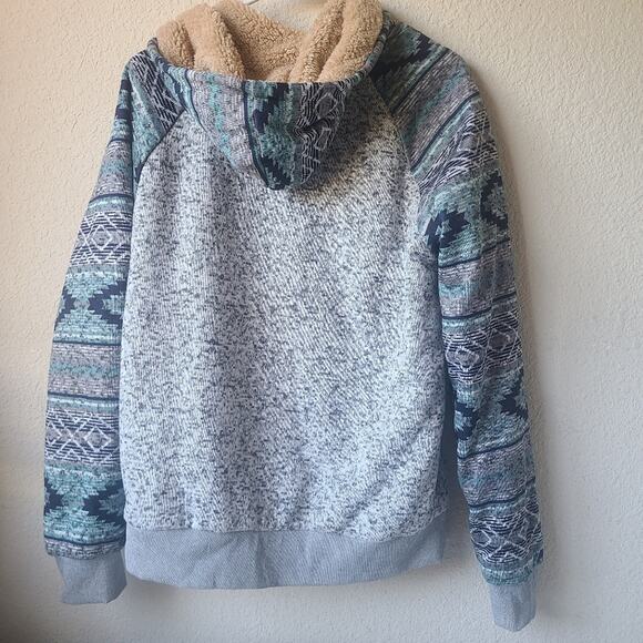 Aeropostale A87 Zip-Up Hooded Sweater Women's M - Picture 2 of 11